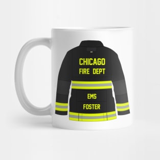 CHICAGO FIRE - EMILY FOSTER EMS - TURN OUT COAT Mug